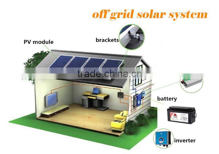 Reliable 12v solar battery and solar panel for home electricity system
