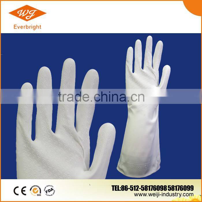 VINYL HOUSEHOLD GLOVE / COTTON FLOCK LINED / PVC HOUSEHOLD GLOVE
