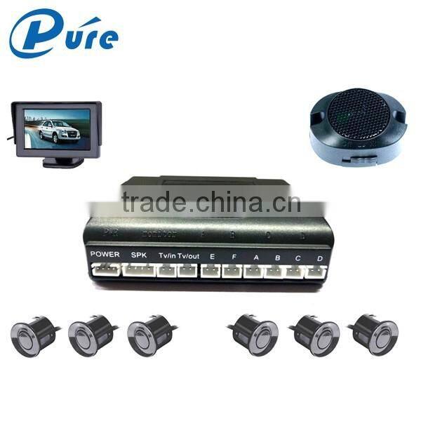 Car Parking Sensor Assist System Parking Reversing Sensor LCD Parking Sensor System Car Alarm Warning Buzzer
