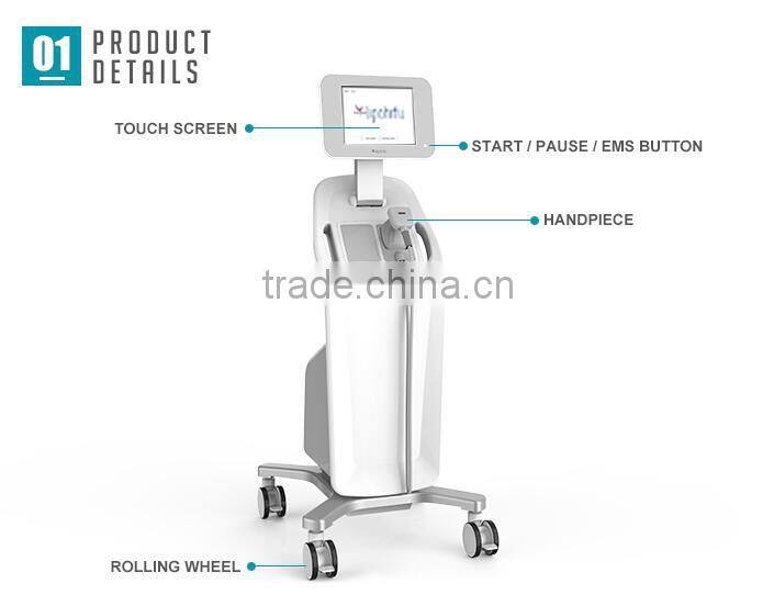 popular HIFU body slimming machine/ hifu liposonix slimming machine