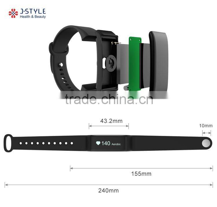 OEM/ODM customized bluetooth fitness tracker multifunctional heart rate monitor China cool bracelets for men