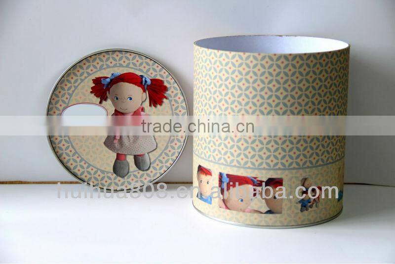luxury customized printed round paper carton cosmetic packaging tube