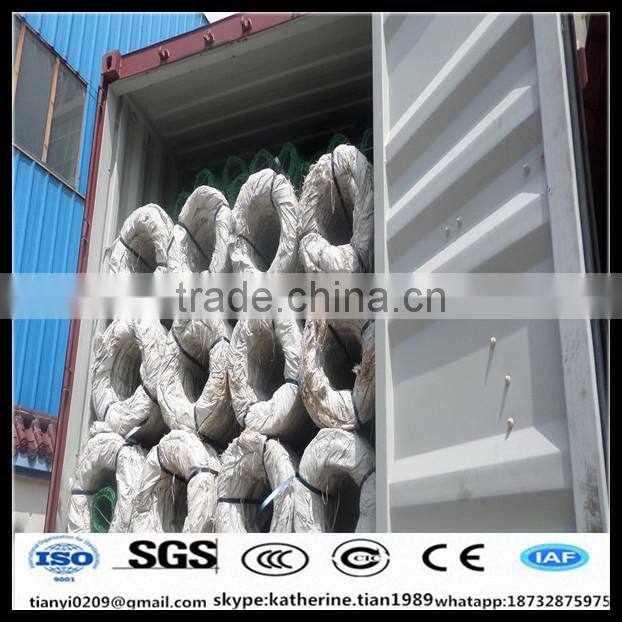 Hebei Anping terrain scenery factory bto30 galvanized razor wire
