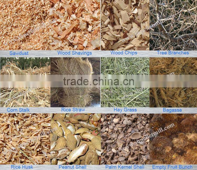 Double Crane supply wood pellet production line with best quality