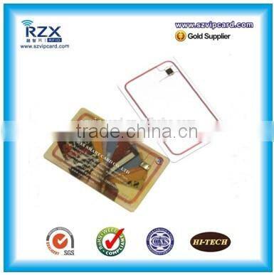 Shenzhen manufacture plastic PVC smart card