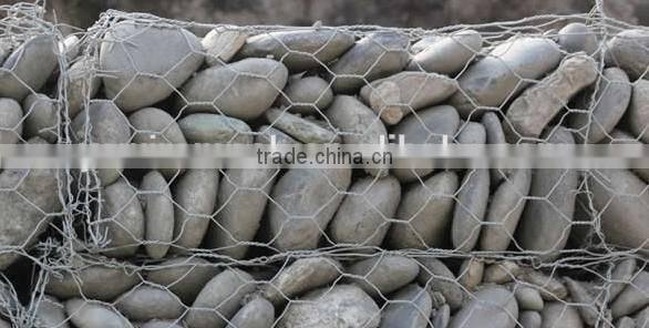 hexagonal stone mesh cage/steel hexagonal hole net/gabion mesh