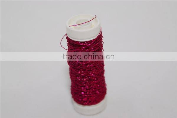 bullion effect wire/wave metal wire/beading wire