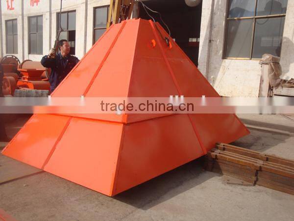 Concrete loading hopper