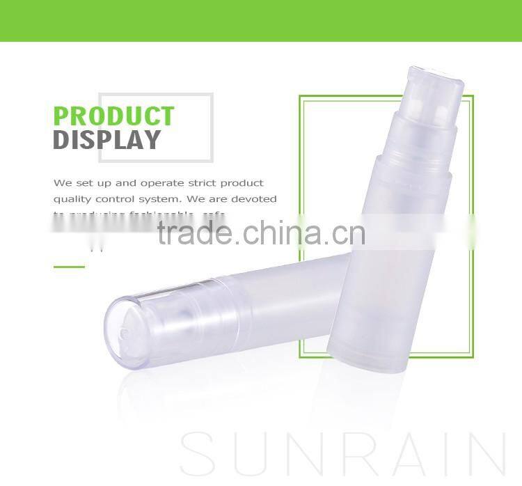 Custom made packaging personal care cosmetics mini 5ml plastic bottle