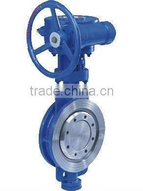 Triple eccentric flange butterfly valve