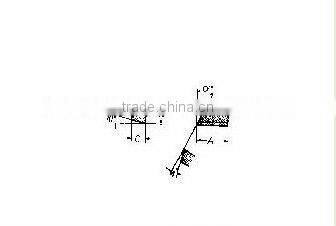 Single Point Tools with Cemented Carbide Tip,Model 32 Left, 32-1