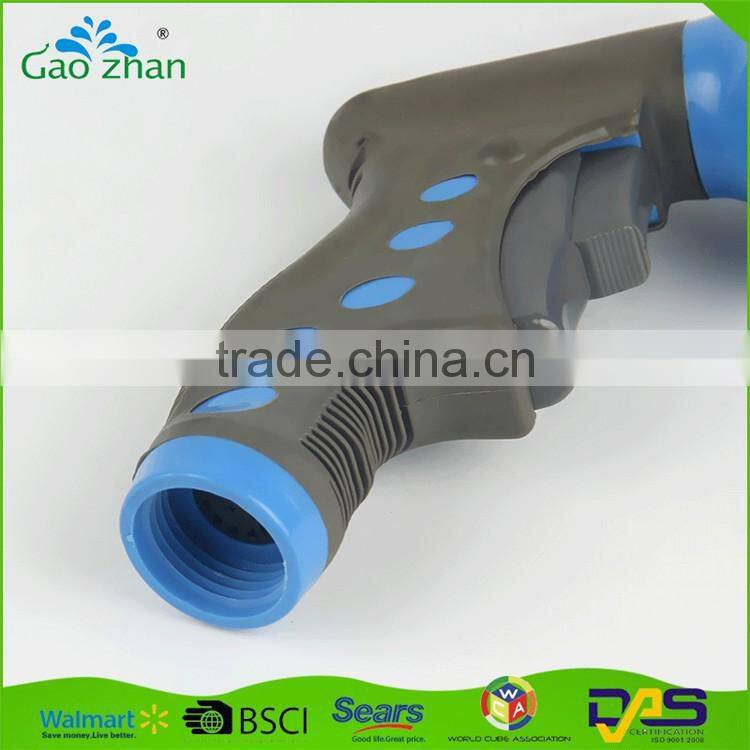 2016 plastic 9 function Euro standard fitting hand car wash gun
