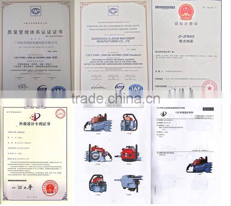 O-JENAS 066 Chainsaw 91.6cc widely used garden cutting tools