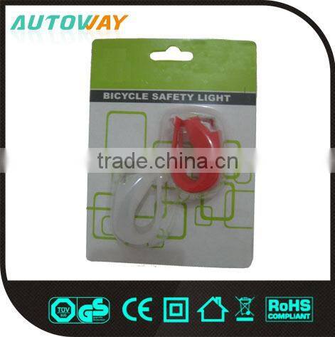 2 LEDs Silicone Bicycle Light