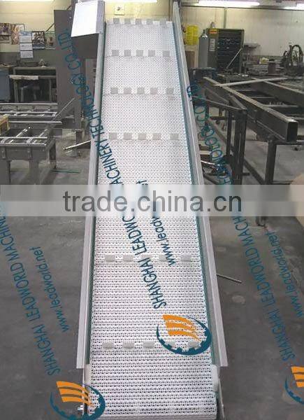 Modular Belt Conveyor (Lifter with Baffle)
