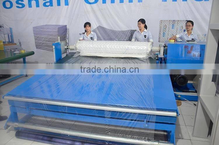 China manufacturer price good quality automatic sponge Roll packing machine wrapping machine