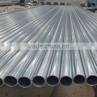Q235B 86mm gi hollow section pre galv round pipe