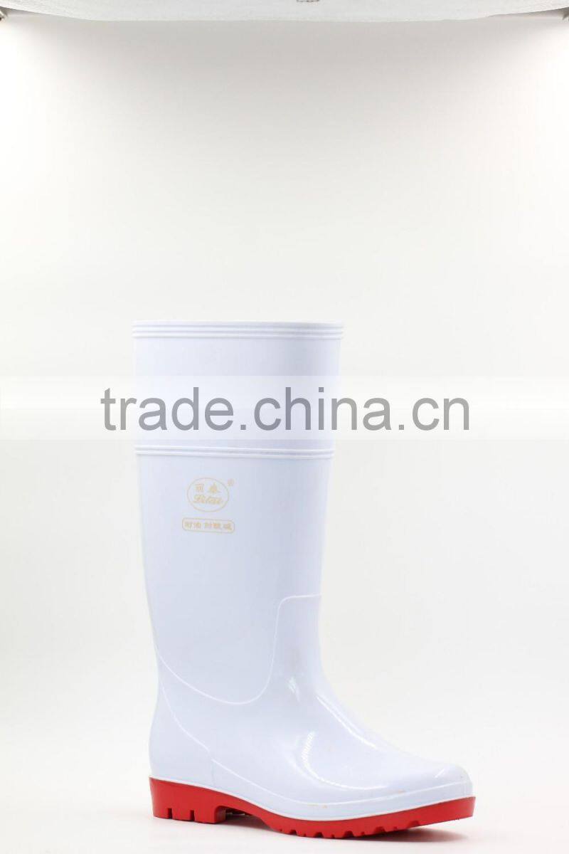 Lightweight pvc rain boots,work shoes,safety shoes