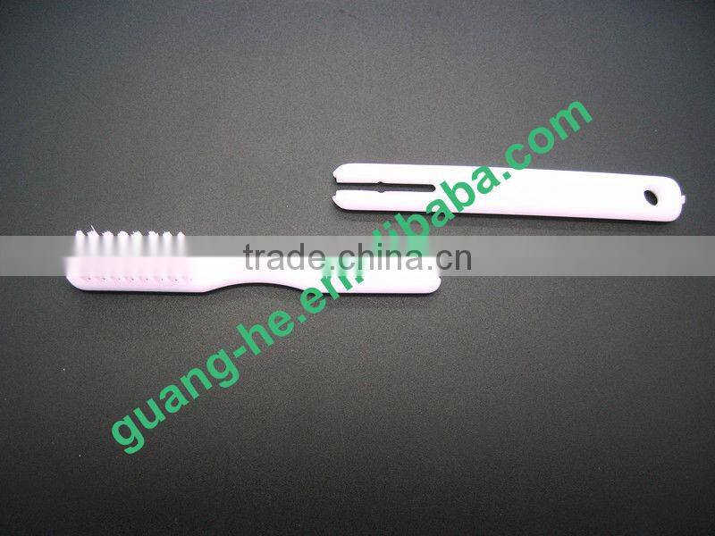 Environment-friendly biodegradable PLASTIC PLA(polylactic acid) toothbrush/ hotel toothbrush