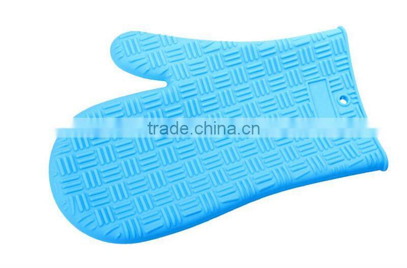 Heat resistant colorful silicone gloves for cooking