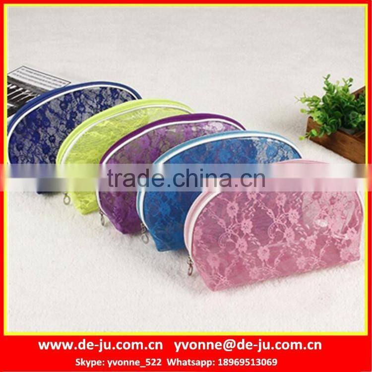 Red Makeup Bag With Custom Logo