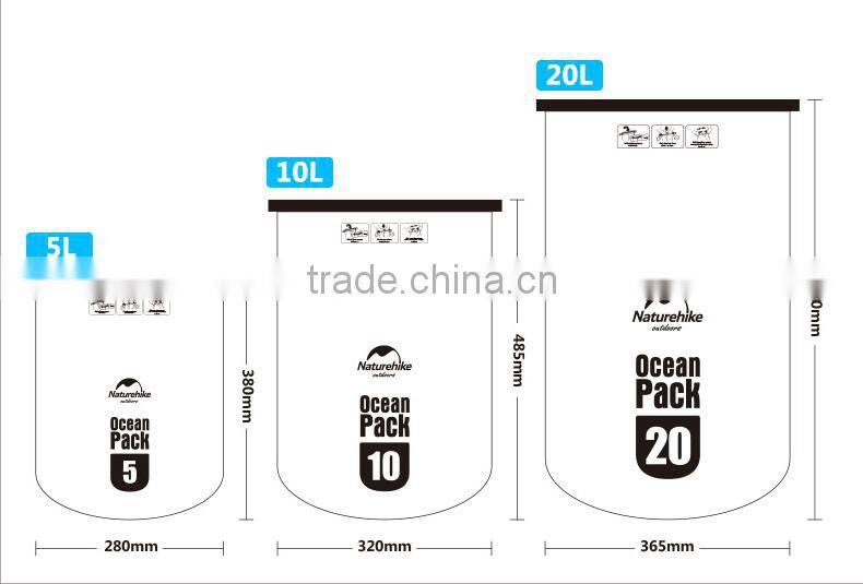 Outdoor waterproof bags drifting stooge swim dry bag 500D Ocean Pack Waterproof Bag