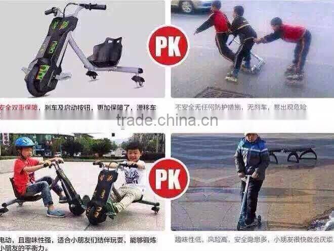 Popular high quality Tricycle wheel electric scooter safety security upgrade Tricycle wheel electric scooter