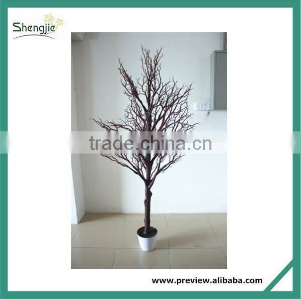 High quality decoration artificial white dry tree branches coral wholesale