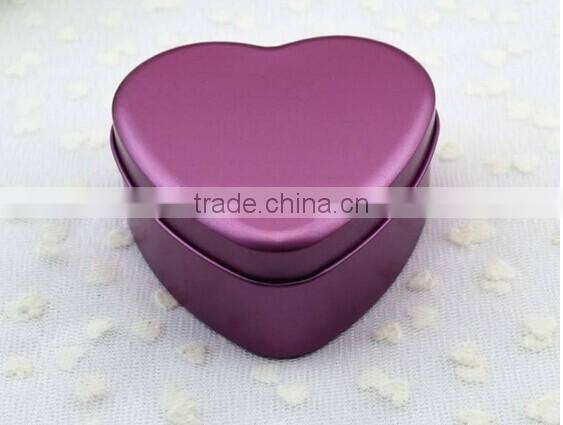 heart shape chocolate gift tin box