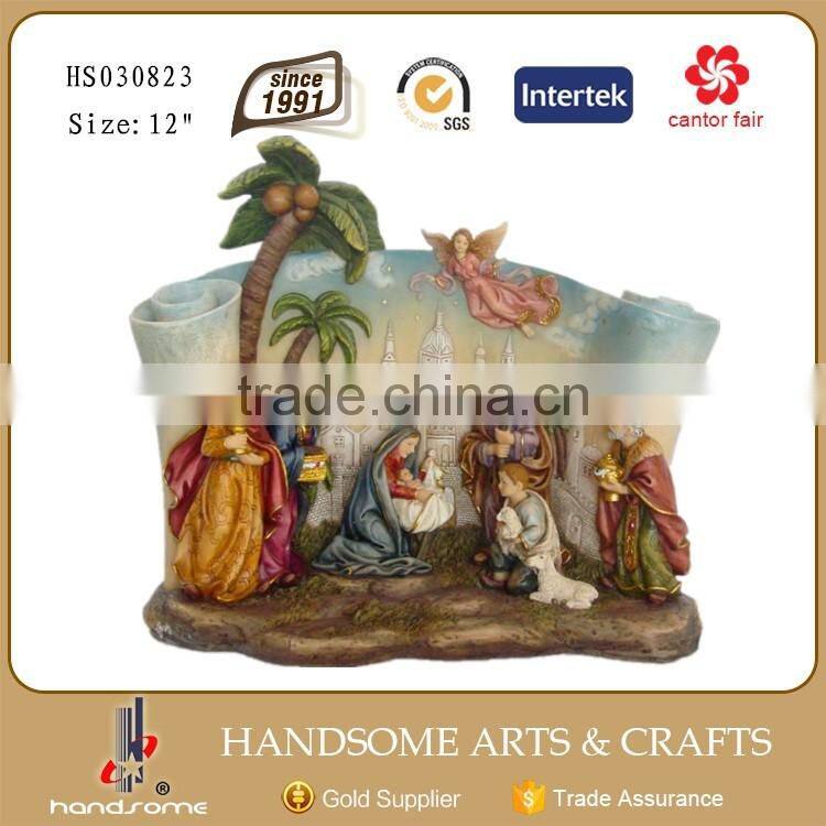 10 Inch Resin Nativity Scene Christmas Nativity Set