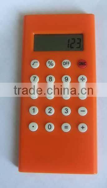 Plastic colorful 8 digit electronic handhold calculator
