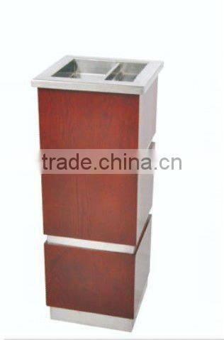 Hotel parlor ashtray dustbin