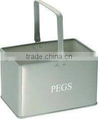 Laundry Powder Storage Box Washing Tablet Retro Metal Container Tin With Scoop