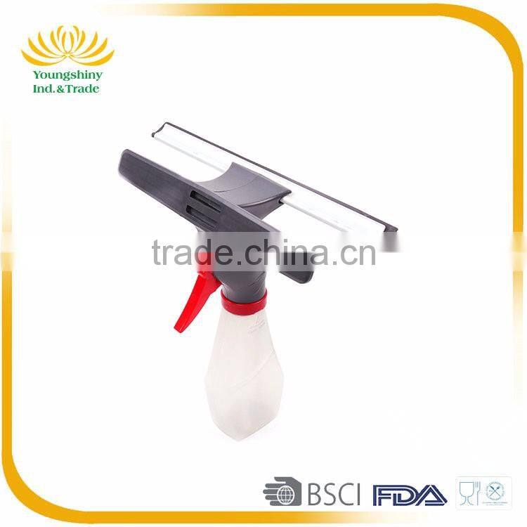 Household easy use plastic glass window cleaning wiper, brush car window wiper