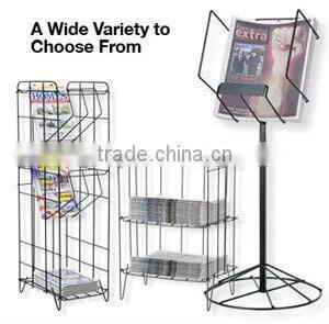 Metal Literature Rack