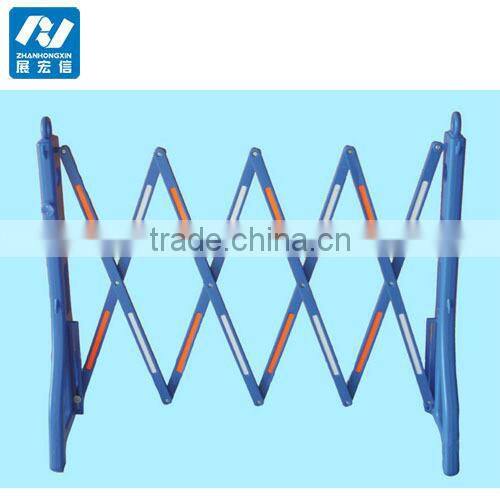 folding expandable road safety fence barricade