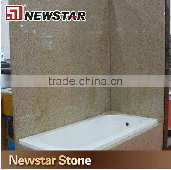 Newstar polilshed natural granitestone shower panel