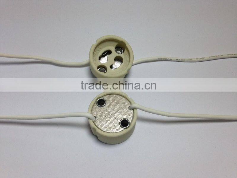 CE ROSH GU10/GZ10 Porcelain ceramic Lampholder factory