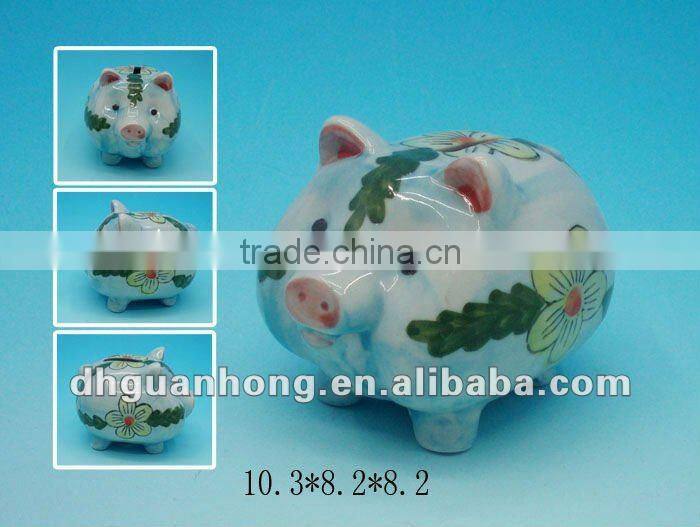 Easter Egg Ceramic Piggy Bank