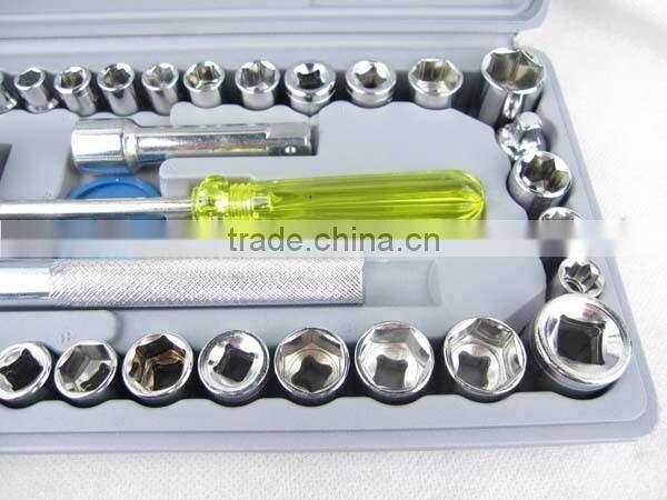 40pcs socket set 1/4 3/8