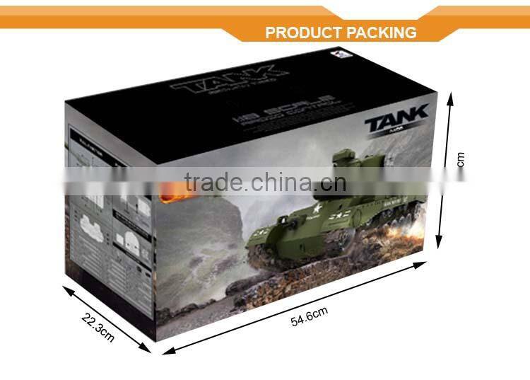 2015 Hot Sale High Quality 2.4G 18 CH rc world of plastic tanks toy, RTH217851