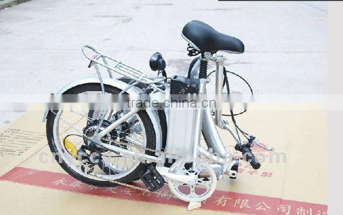 20 inch Lithium Battery CE EN15194 Folding Electric Bicycle