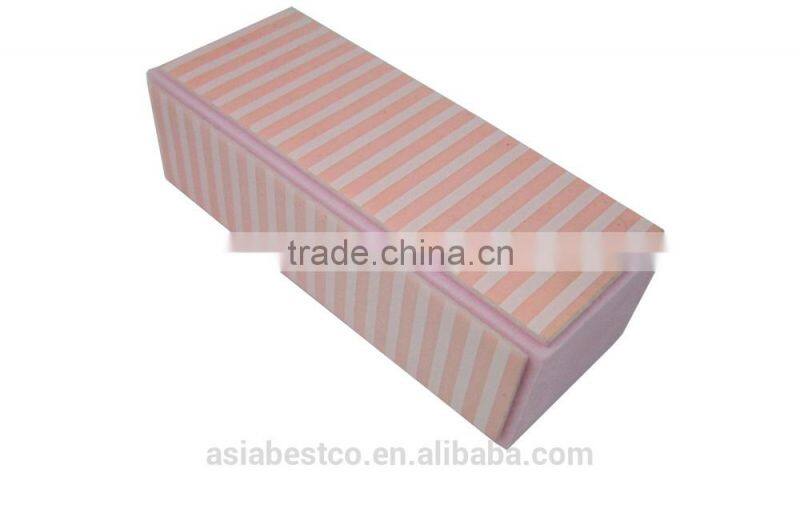 Girls Beauty Tool EVA Three-sided Nail File