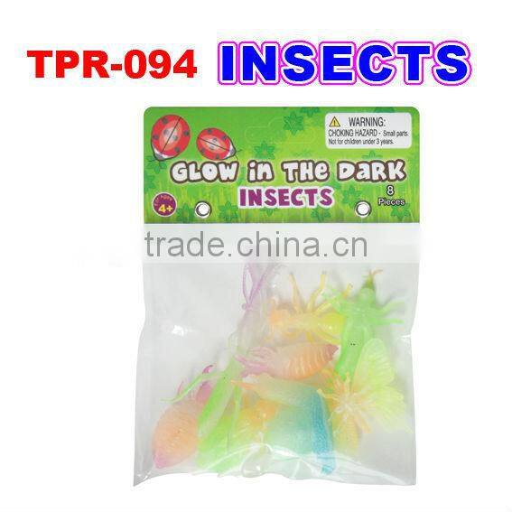 Glow-in-dark snakes toys ,plastic toys , TPR toys