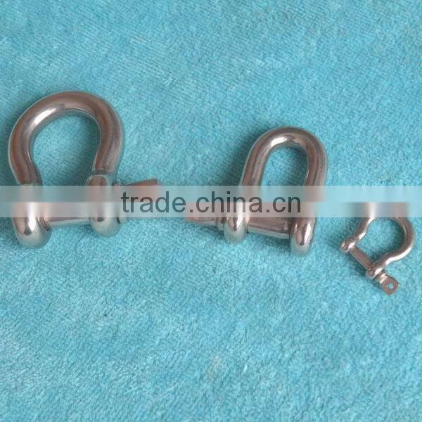 square head trawling shackle