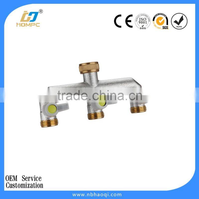 Backyard Garden Brass Single Garden Hose Shut-Off Valve