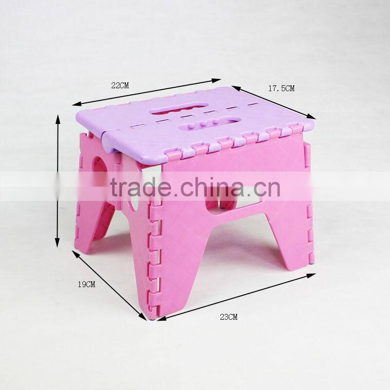 Family and outdoor portable folding plastic stool