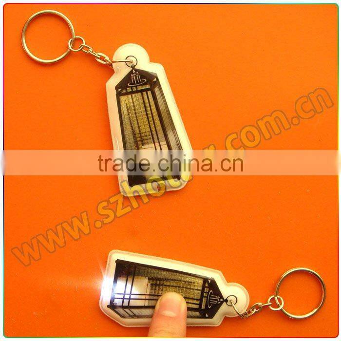 death 3d soft pvc key ring