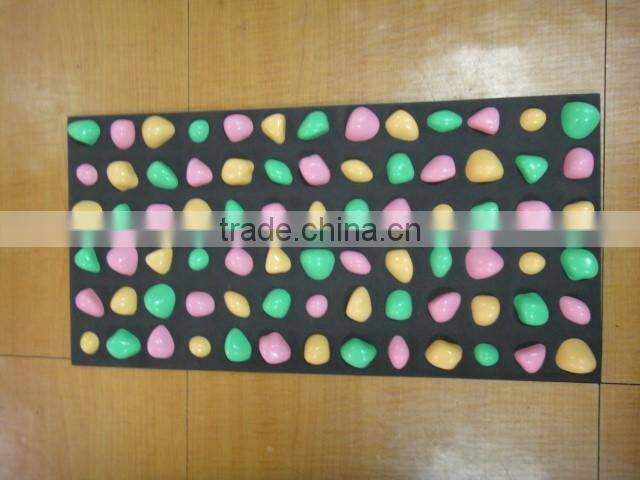 EVA foam health massage trail mats, eva foam mat wih masage stones