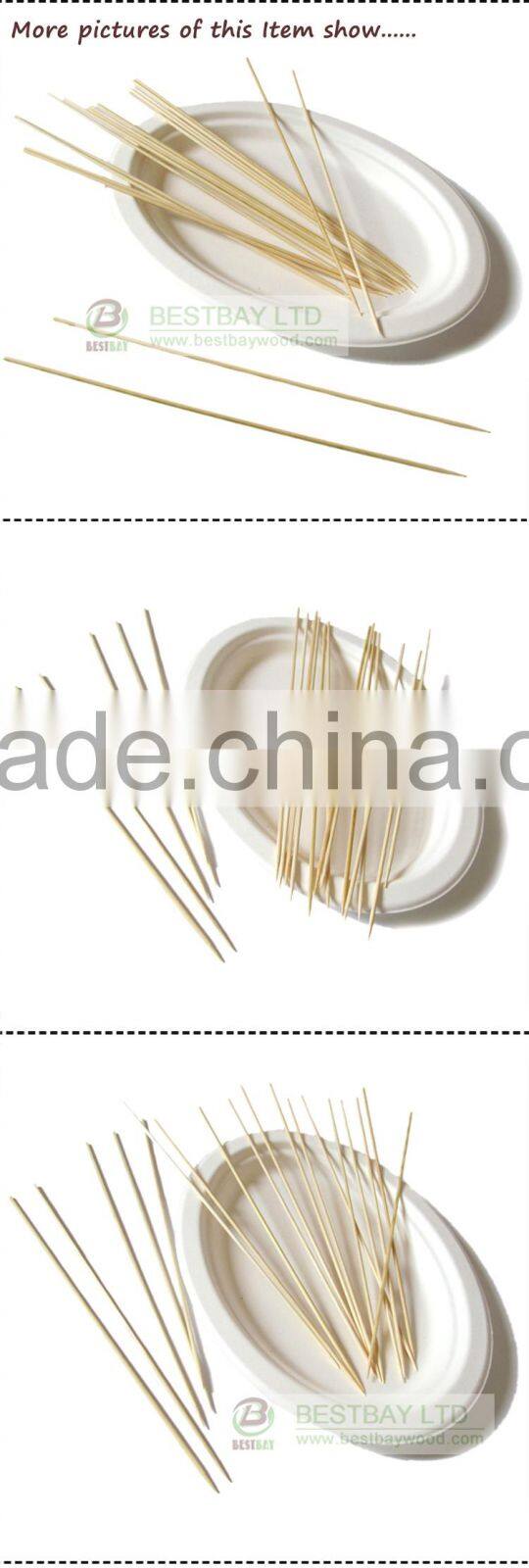 25cm bamboo skewer for party